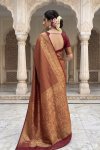 Maroon Velly Vol 2 By Aab Soft Lichi Silk Saree